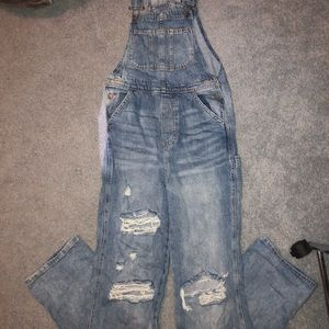 Denim Overalls
